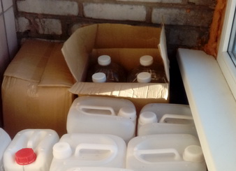 В Бобруйске милиционеры обнаружили и изъяли 665 литров этилового спирта