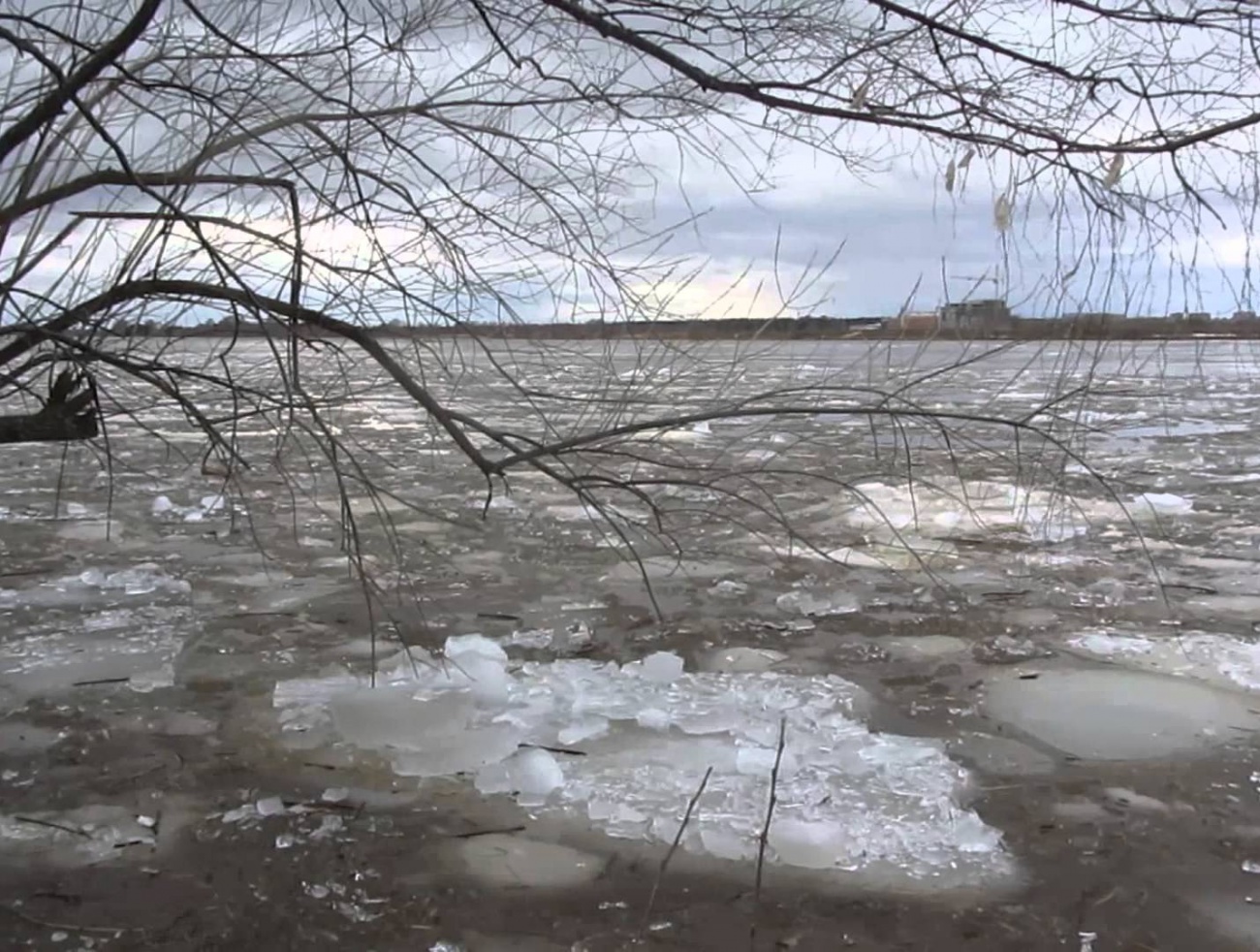 В Бобруйске с 21 февраля уровень воды в Березине повысился на 18 см